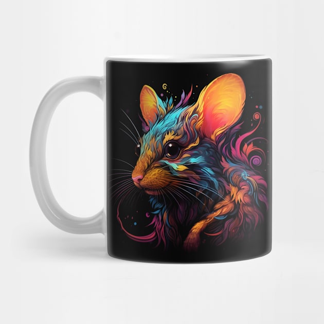 Neon Rodent #4 by Everythingiscute